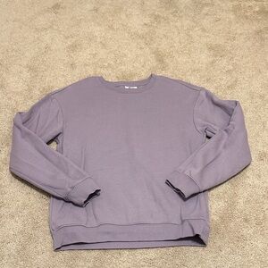 H&M Purple Crewneck Sweater
